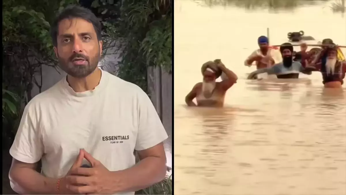 सोनू सूद बने असली हीरो, बाढ़ पीड़ितों की मदद के लिए आगे आए