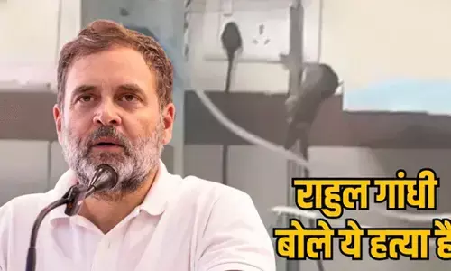 इंदौर के एमवाय अस्पताल में बच्चों की मौत हादसा नहीं हत्या : राहुल गांधी