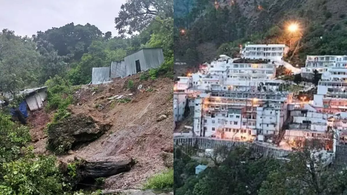 फिर से जम्मू कश्मीर में येलो अलर्ट, वैष्णो देवी यात्रा 12वें दिन भी बंद