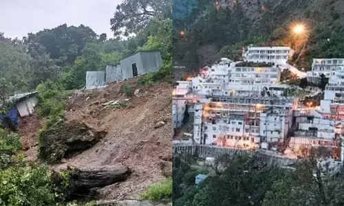 फिर से जम्मू कश्मीर में येलो अलर्ट, वैष्णो देवी यात्रा 12वें दिन भी बंद