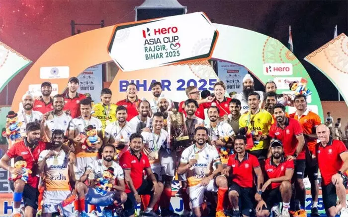 भारत ने कोरिया को 4-1 से हराकर एशिया कप हॉकी खिताब जीता