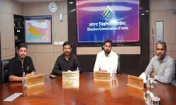 एनटीके के प्रतिनिधिमंडल ने चुनाव आयुक्त से की मुलाकात