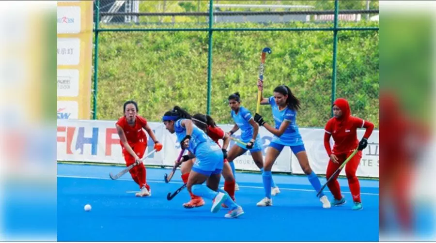 महिला एशिया कप : सुपर-4 में चुनौती के लिए तैयार भारतीय हॉकी टीम महिला एशिया कप : सुपर-4 में चुनौती के लिए तैयार भारतीय हॉकी टीम