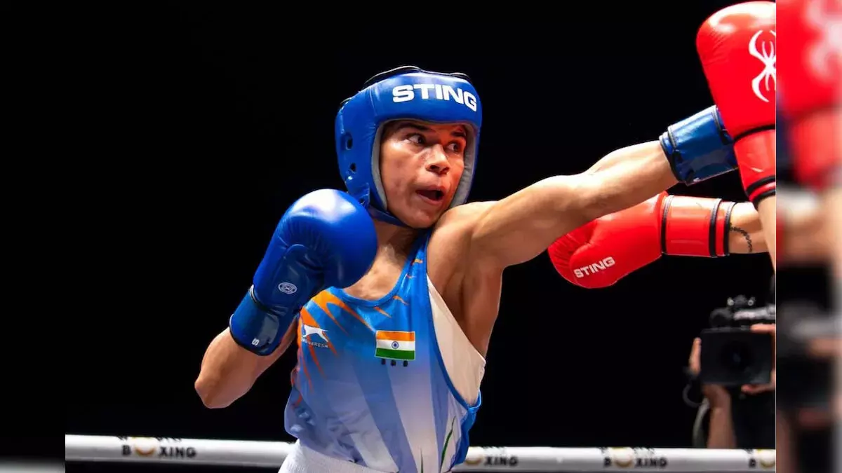 विश्व मुक्केबाजी चैंपियनशिप: निखत जरीन क्वार्टर फाइनल में पहुंचीं