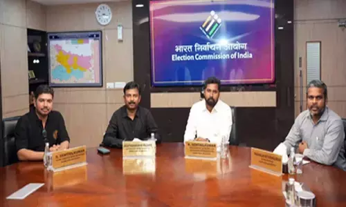 एनटीके के प्रतिनिधिमंडल ने चुनाव आयुक्त से की मुलाकात एनटीके के प्रतिनिधिमंडल ने चुनाव आयुक्त से की मुलाकात