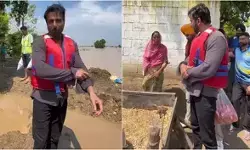 सोनू सूद की नेक पहल, बहन मालविका के साथ पंजाब के गांवों में पहुंचाई राहत सामग्री