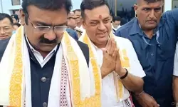 पीएम मोदी के संभावित दौरे से पहले भाजपा सांसद संबित पात्रा पहुंचे मणिपुर