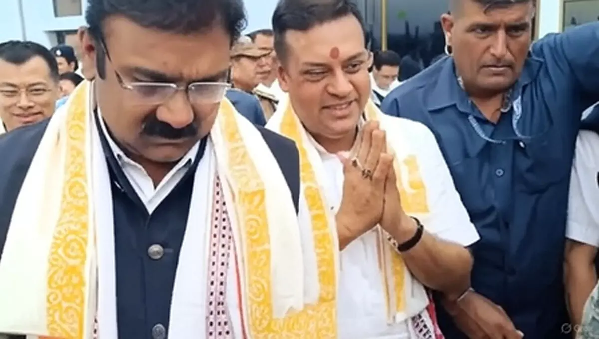 पीएम मोदी के संभावित दौरे से पहले भाजपा सांसद संबित पात्रा पहुंचे मणिपुर