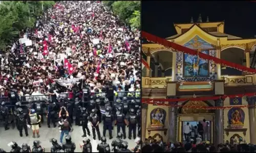 नेपाल हिंसा के बीच पशुपतिनाथ मंदिर बंद, सेना ने संभाली सुरक्षा नेपाल हिंसा के बीच पशुपतिनाथ मंदिर बंद, सेना ने संभाली सुरक्षा