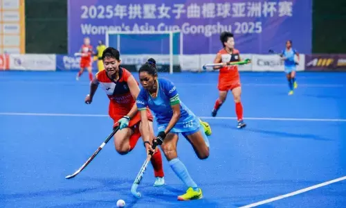 महिला एशिया कप हॉकी : भारतीय टीम ने सुपर 4 में कोरिया को 4-2 से हराया