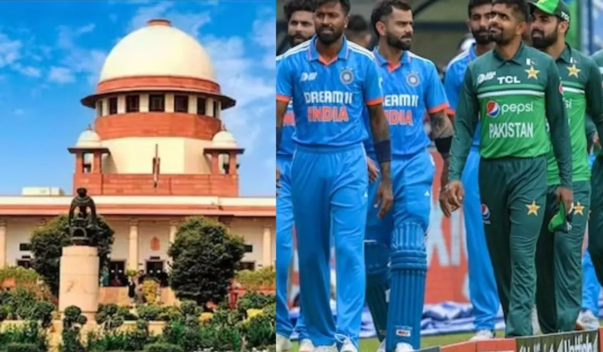 भारत-पाकिस्तान मैच रद्द करने की याचिका पर सुप्रीम कोर्ट ने तत्काल सुनवाई से किया इनकार
