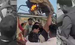 मध्यप्रदेश के मुख्यमंत्री मोहन यादव के हॉट एयर बैलून में लगी आग, बड़ा हादसा टला मध्यप्रदेश के मुख्यमंत्री मोहन यादव के हॉट एयर बैलून में लगी आग, बड़ा हादसा टला