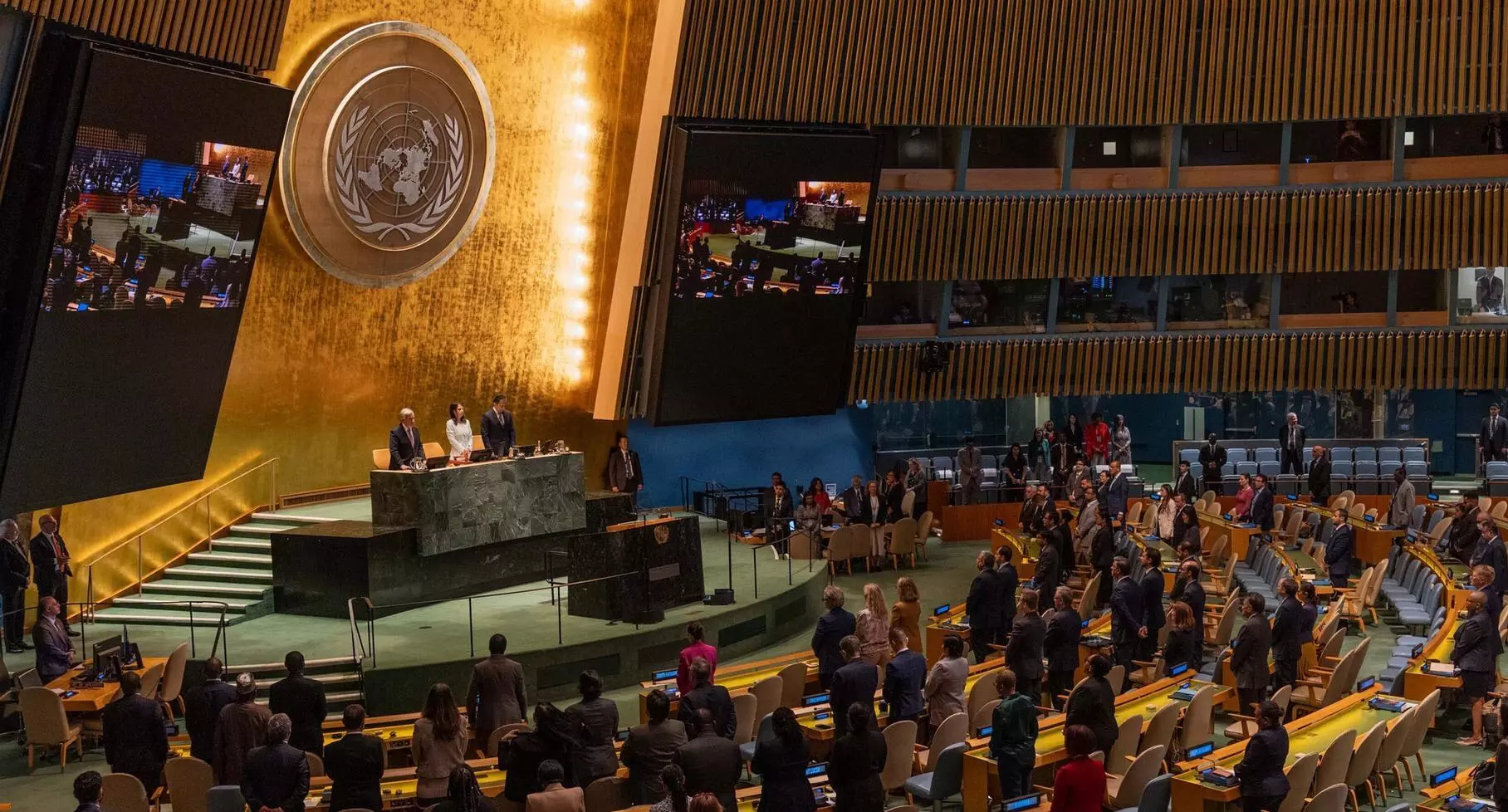 इस्राएल-फलस्तीनी विवाद: दो राष्ट्रों वाले समाधान के हक में यूएन