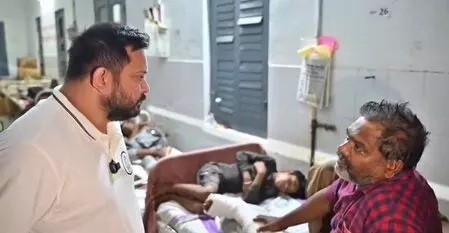 तेजस्वी ने पूर्णिया मेडिकल कॉलेज का किया निरीक्षण, बिहार सरकार पर स्वास्थ्य व्यवस्था की बदहाली को लेकर बोला हमला, पूछे तीखे सवाल