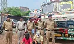अशोकनगर पुलिस की बड़ी कार्रवाई, ट्रक से 80 लाख रुपए का चना लेकर भागे दो आरोपी धौलपुर में गिरफ्तार