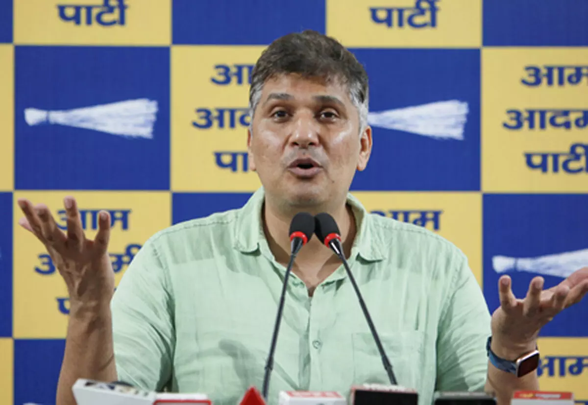 भाजपा पर वोट कटवाने का आरोप, चुनाव आयोग की भूमिका पर भी उठे सवाल : सौरभ भारद्वाज भाजपा पर वोट कटवाने का आरोप, चुनाव आयोग की भूमिका पर भी उठे सवाल : सौरभ भारद्वाज