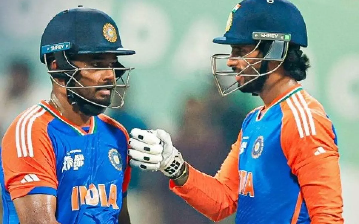 एशिया कप : संजू सैमसन का अर्धशतक, भारत ने ओमान को दिया 189 का लक्ष्य एशिया कप : संजू सैमसन का अर्धशतक, भारत ने ओमान को दिया 189 का लक्ष्य