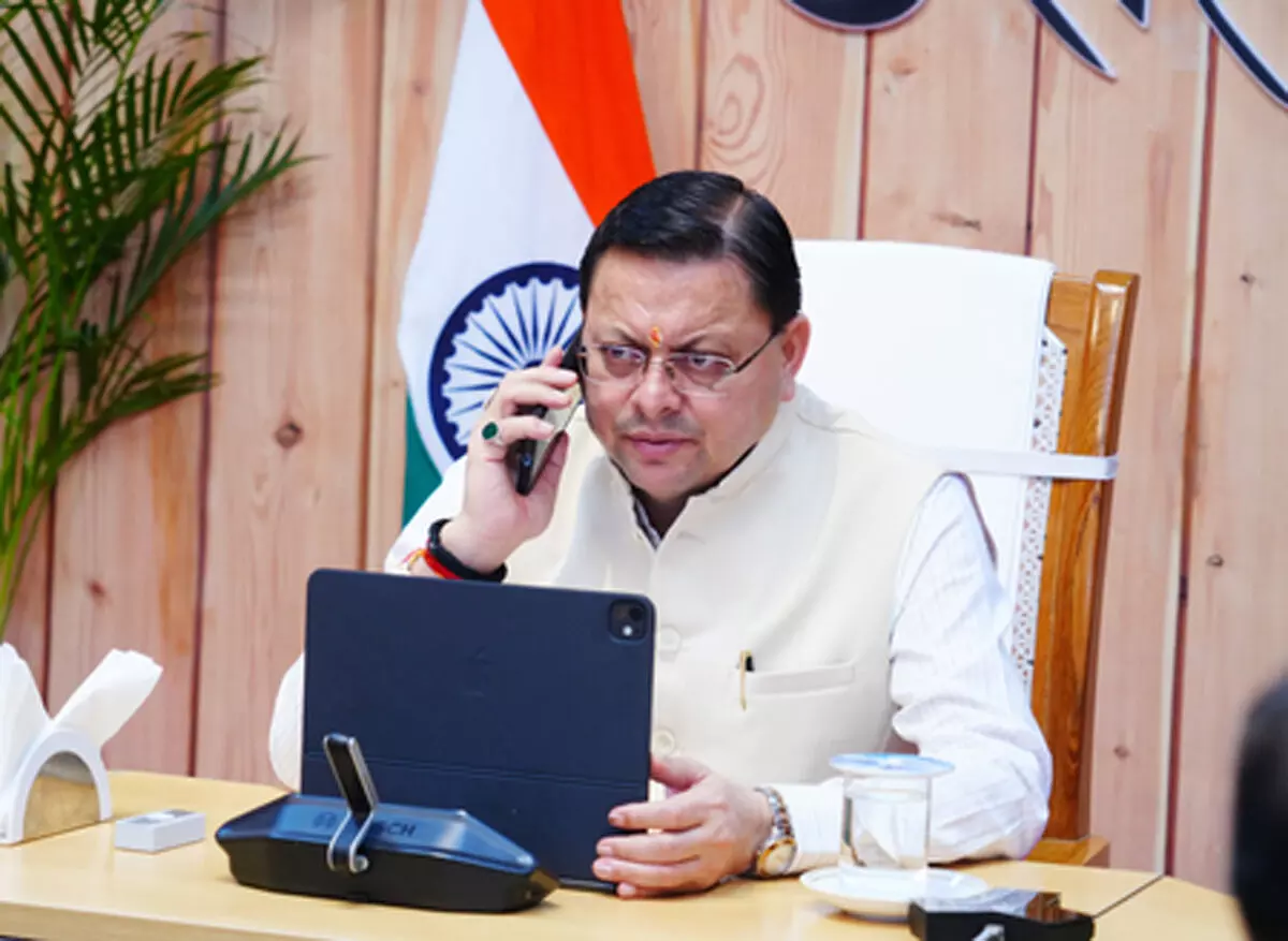 आपदा प्रभावित रुद्रप्रयाग का सीएम धामी ने किया हवाई सर्वेक्षण, राहत कार्यों में तेजी के निर्देश आपदा प्रभावित रुद्रप्रयाग का सीएम धामी ने किया हवाई सर्वेक्षण, राहत कार्यों में तेजी के निर्देश