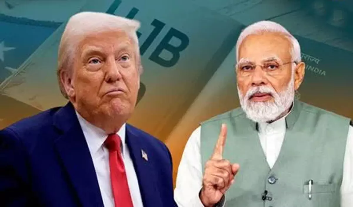 ट्रंप ने टैरिफ के बाद वीजा शुल्क बढ़ाया : मोदी कुछ भी नहीं रोक पा रहे!