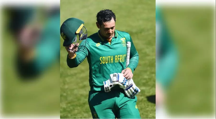 साउथ अफ्रीका के विकेटकीपर-बल्लेबाज क्विंटन डी कॉक ने वनडे क्रिकेट से वापस लिया संन्यास साउथ अफ्रीका के विकेटकीपर-बल्लेबाज क्विंटन डी कॉक ने वनडे क्रिकेट से वापस लिया संन्यास