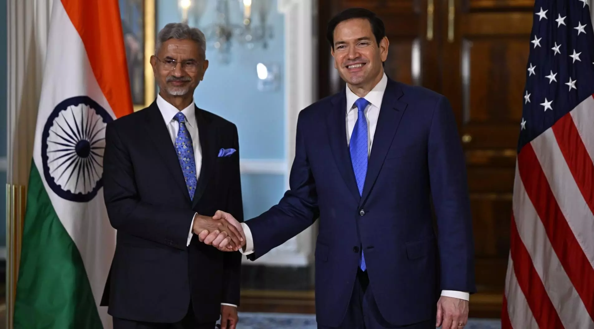 ट्रंप के टैरिफ तनाव के बीच जयशंकर की मार्को रुबियो से मुलाकात