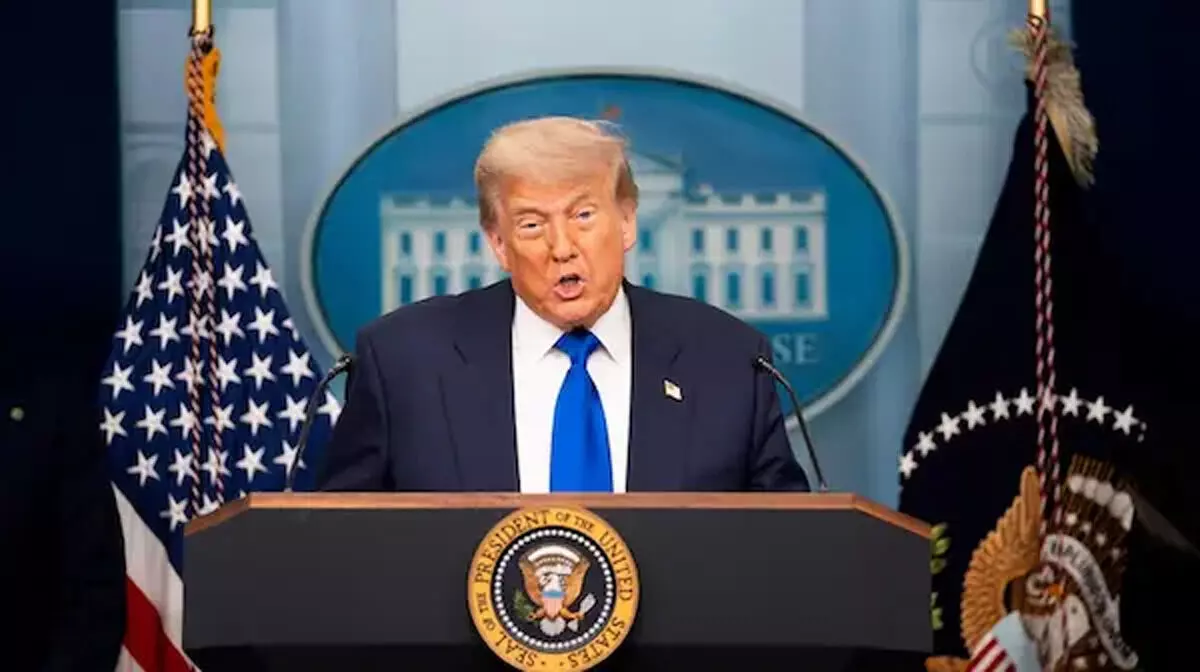 UNGA में ट्रम्प का दावा : भारत-पाकिस्तान युद्ध खत्म करने में निभाई भूमिका