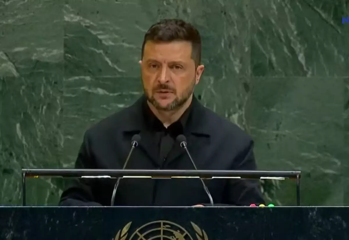 यूएनजीए में बोले जेलेंस्की, अंतर्राष्ट्रीय कानून नहीं, अब हथियार तय करते हैं कि कौन बचेगा