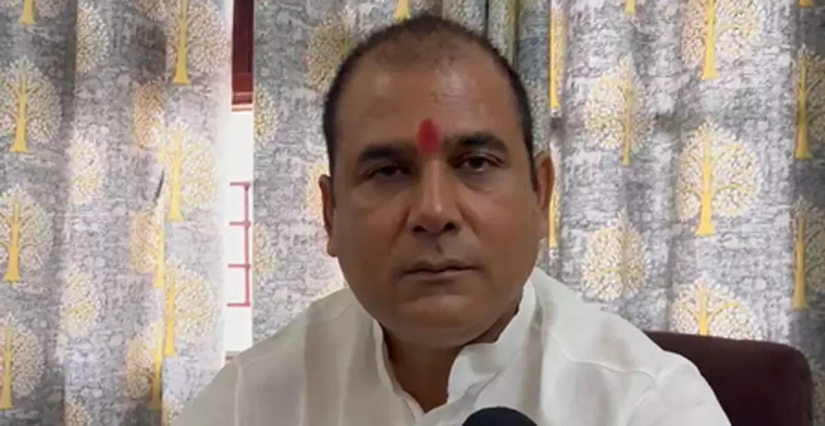 दादरी पथराव पर भाजपा विधायक नंद किशोर ने गुर्जर समाज का पक्ष रखा