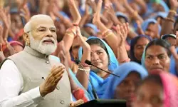 नवरात्रि पर पीएम मोदी की महिला शक्ति को सौगात, आज 75 लाख महिलाओं को मिलेगा रोजगार अनुदान