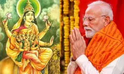 नवरात्रि के पांचवें दिन पीएम मोदी ने मां स्कंदमाता की उपासना कर सुख-समृद्धि की कामना की