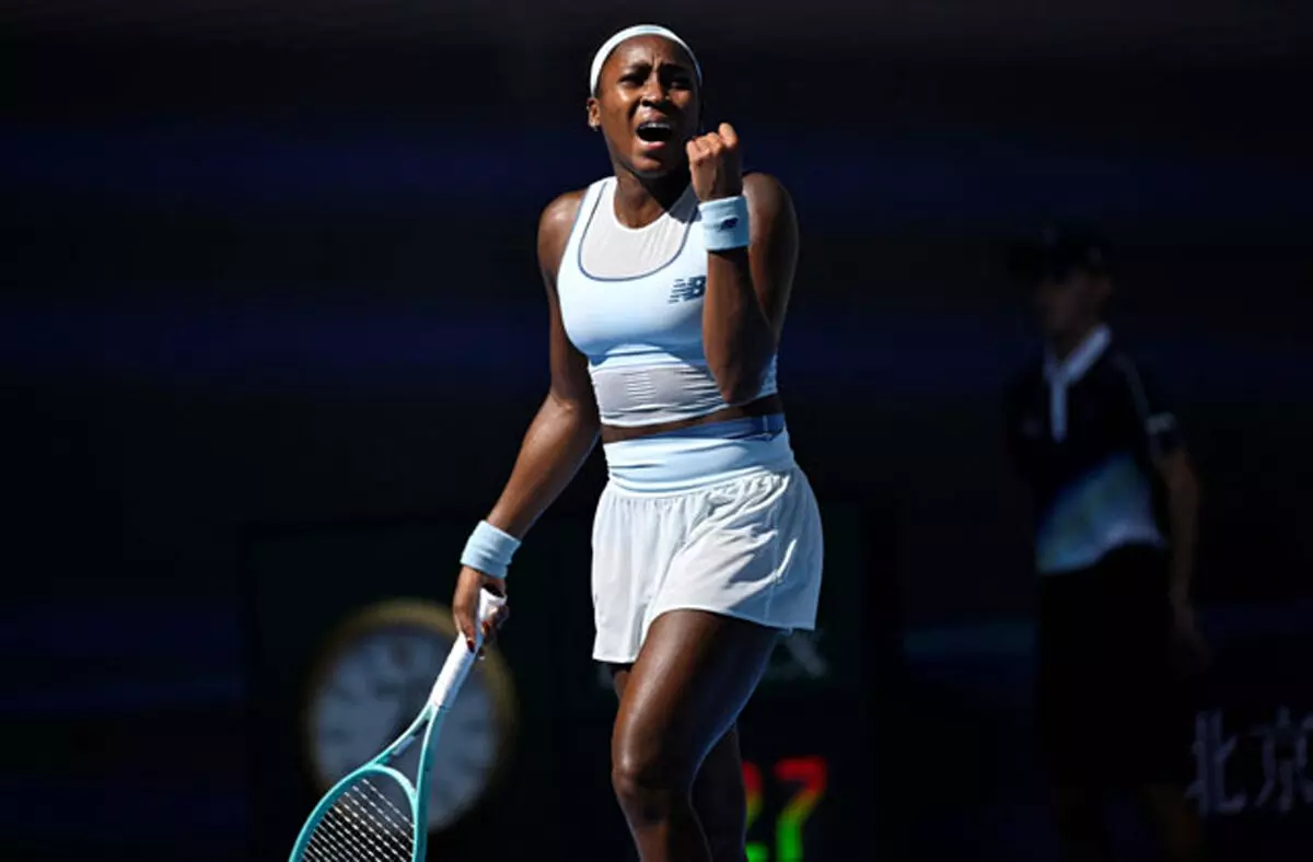 चाइना ओपन 2025 : गत चैंपियन कोको गॉफ दूसरे दौर में पहुंची