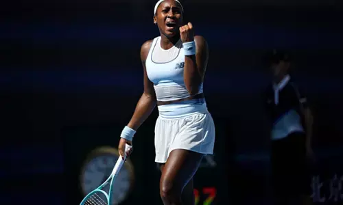 चाइना ओपन 2025 : गत चैंपियन कोको गॉफ दूसरे दौर में पहुंची