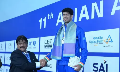 11वीं एशियाई एक्वेटिक्स चैंपियनशिप : श्रीहरि नटराज ने पदक जीत भारत का खाता खोला