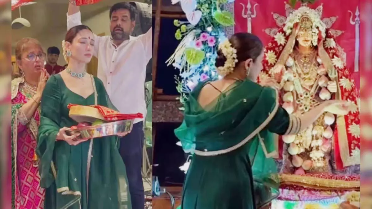 नवरात्रि खुद को खोजने का पर्व, देवी हमारी हर सांस में हैं : तमन्ना भाटिया नवरात्रि खुद को खोजने का पर्व, देवी हमारी हर सांस में हैं : तमन्ना भाटिया