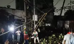 भिवंडी में तेज हवा से पेड़ गिरा, बड़ा हादसा टला