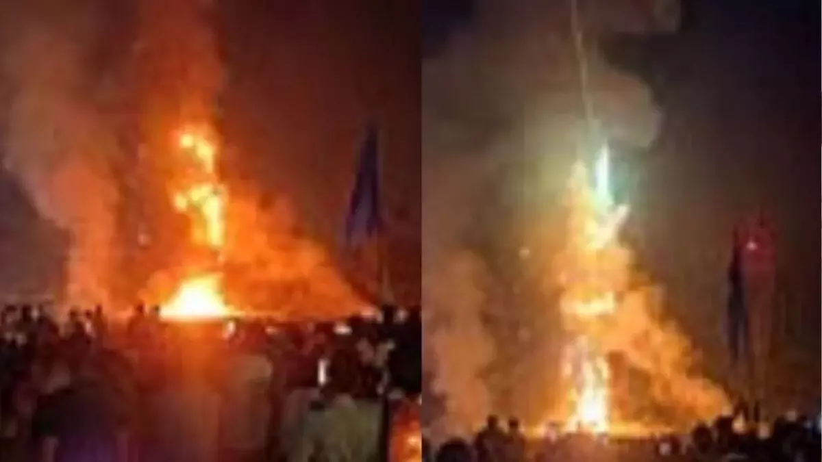 पंजाब-हरियाणा में विजयादशमी की धूम, रावण दहन से गूंजा अच्छाई का संदेश