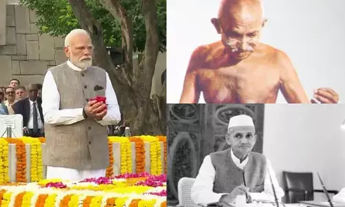 गांधी-शास्त्री को पीएम मोदी की श्रद्धांजलि, आत्मनिर्भर भारत के संकल्प का ज़िक्र