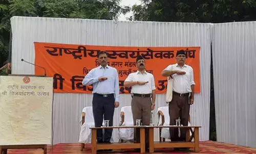 दिल्ली में आरएसएस का भव्य विजयादशमी उत्सव, 346 स्थानों पर पथ संचलन