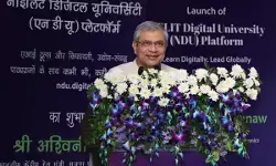 अश्विनी वैष्णव ने डिजिटल यूनिवर्सिटी प्लेटफॉर्म और पांच नेलिट केंद्रों का किया उद्घाटन