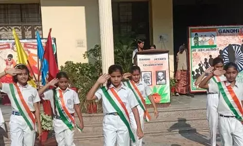 तक्षशिला पब्लिक स्कूल में हर्षोल्लास के साथ मनाई गई गांधी जयंती व लाल बहादुर शास्त्री जयंती