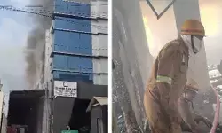 नोएडा के सेक्टर-63 की कंपनी में लगी भीषण आग, दमकल की पांच गाड़ियों ने पाया काबू नोएडा के सेक्टर-63 की कंपनी में लगी भीषण आग, दमकल की पांच गाड़ियों ने पाया काबू