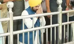 श्री आनंदपुर साहिब में सीएम भगवंत मान ने टेका मत्था, हेरिटेज स्ट्रीट परियोजना की रखी नींव