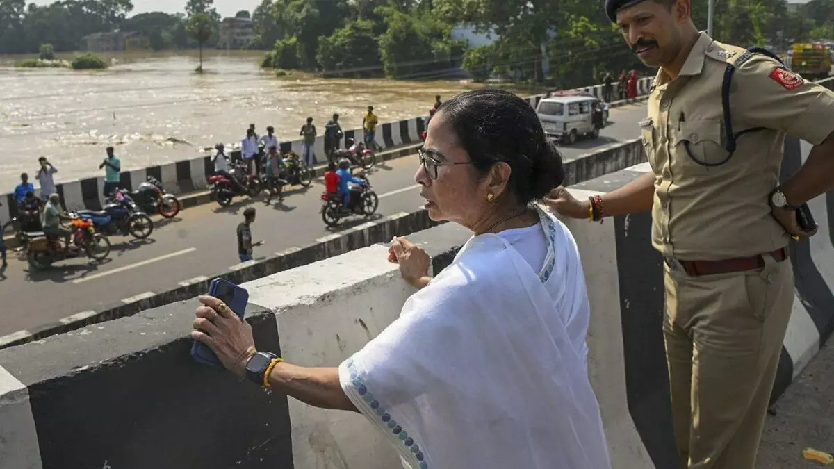 6 अक्टूबर को ममता बनर्जी उत्तर बंगाल का दौरा करेंगी,  बाढ़-भूस्खलन स्थिति का लेंगी जायजा