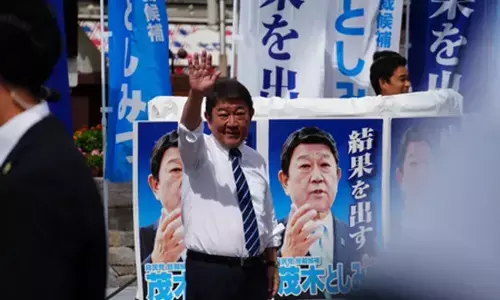 मोटेगी को जापान का अगला विदेश मंत्री नियुक्त कर सकती हैं ताकाइची