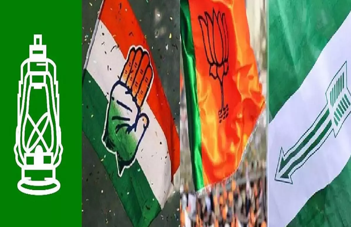 बिहार चुनाव : भाजपा-राजद का कृष्णपक्ष, जदयू-कांग्रेस का शुक्लपक्ष