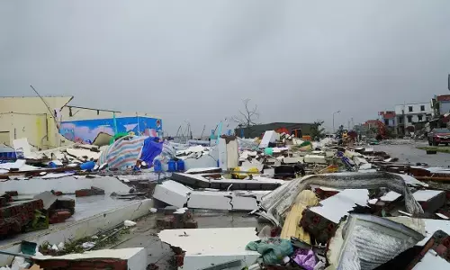 वियतनाम में मत्मो टाइफून तूफान का कहर, 8 की मौत, पशुधन पानी में बहे और फसलें बुरी तरह बर्बाद वियतनाम में मत्मो टाइफून तूफान का कहर, 8 की मौत, पशुधन पानी में बहे और फसलें बुरी तरह बर्बाद