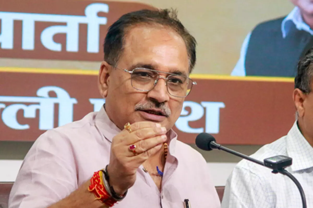 युवा पीढ़ी को आपातकाल के काले अध्याय को नहीं भूलना चाहिए : वीरेंद्र सचदेवा युवा पीढ़ी को आपातकाल के काले अध्याय को नहीं भूलना चाहिए : वीरेंद्र सचदेवा