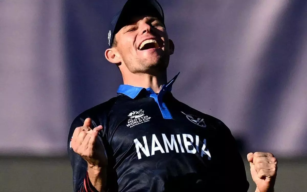 बड़ा उलटफेर, नामीबिया ने एकमात्र टी20 में दक्षिण अफ्रीका को 4 विकेट से हराया