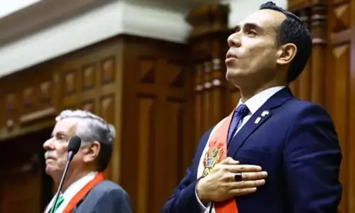 पेरू : जोस जेरी ने राष्ट्रपति के रूप में ली शपथ