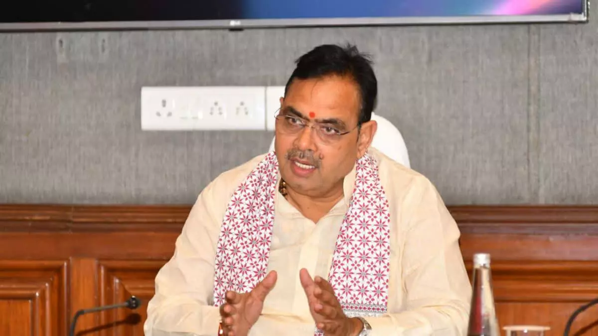 अमित शाह के दौरे से पहले सीतापुरा पहुंचे मुख्यमंत्री भजनलाल, तैयारियों का लिया जायजा